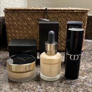 SUQQU Foundation and Dior Lipstick Set